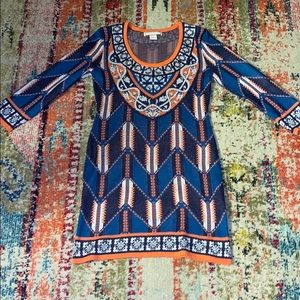 Flying Tomato 3/4 Sleeve Sweater Dress / Tunic